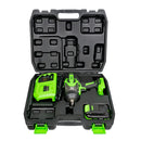 Pistola de impacto BRUSHLESS a batería 1/2" con maletín  -  JBM JBM pistola de impacto