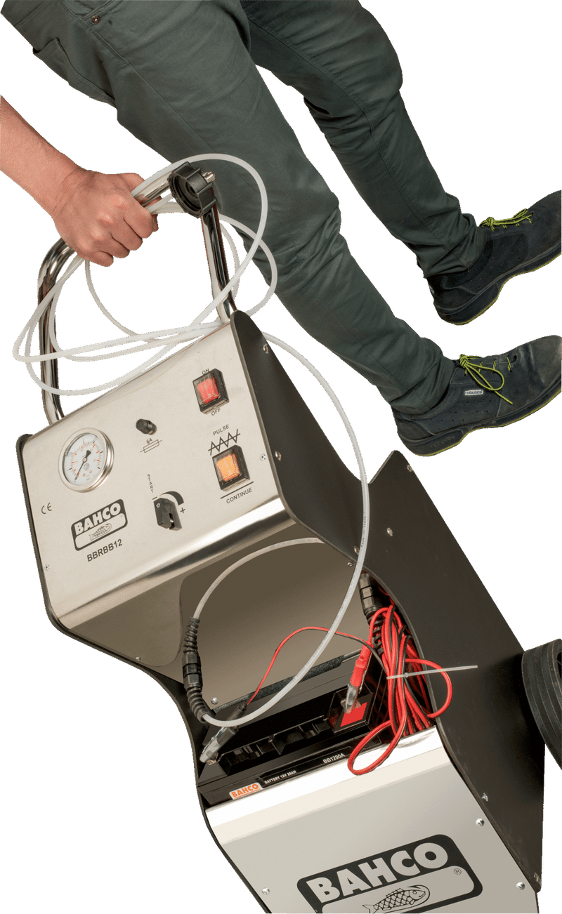 Purgador de frenos eléctrico de 12 V  -  BAHCO BAHCO Purgador de frenos