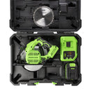 Sierra circular a batería con maletín  -  JBM JBM Sierra circular eléctrica