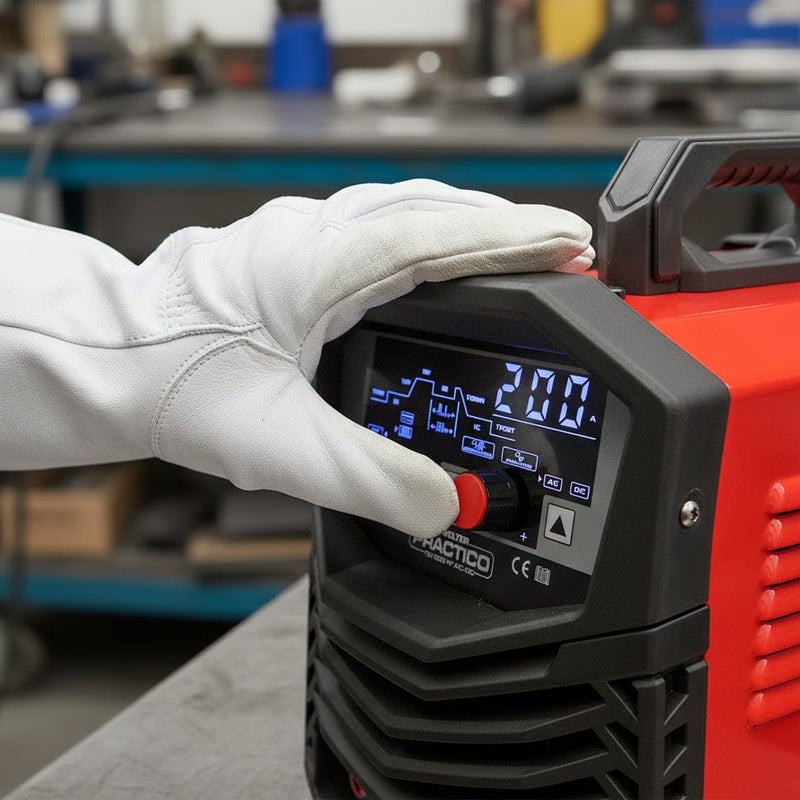 Soldadora PRACTICO TIG 200 HF AC/DC - SOLTER Solter Soldadora
