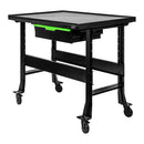 Mesa de trabajo con sistema de drenaje, depósito y cajón - JBM Suministros Industriales GT