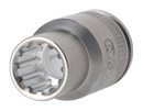 Juego de vasos de 1/2" con perfil estriado en mm y carraca - 24 piezas - BAHCO Suministros Industriales GT