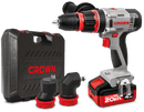 Taladro atornillador 20V MAX  -  CROWN PROFESSIONAL CROWN PROFESSIONAL Taladro a batería