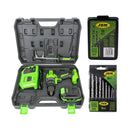 kit Taladro + estuches de brocas  -  JBM JBM Taladro a batería
