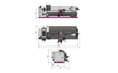 Torno de bancada TM 3110 - 400V  -  OPTIMUM Optium Torno eléctrico
