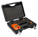 Kit amoladora inalámbrica con pinza de sujeción de 6 mm, 14,4 V - BAHCO BAHCO Amoladora a batería