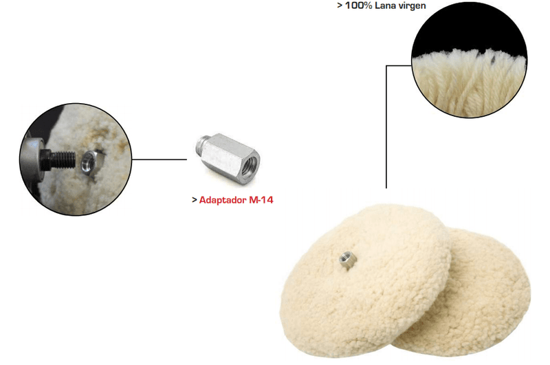 Boina de lana doble cara 100% lana virgen - Suministros GT Suministros GT Boina de lana