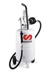 Dispensador de aceite neumático con contador y depósito autoportante Samoa Bomba neumatica