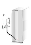 Kit de bomba PumpMaster 4 ratio 3:1 para montaje mural a toma inferior de depósitos Samoa Bomba neumatica