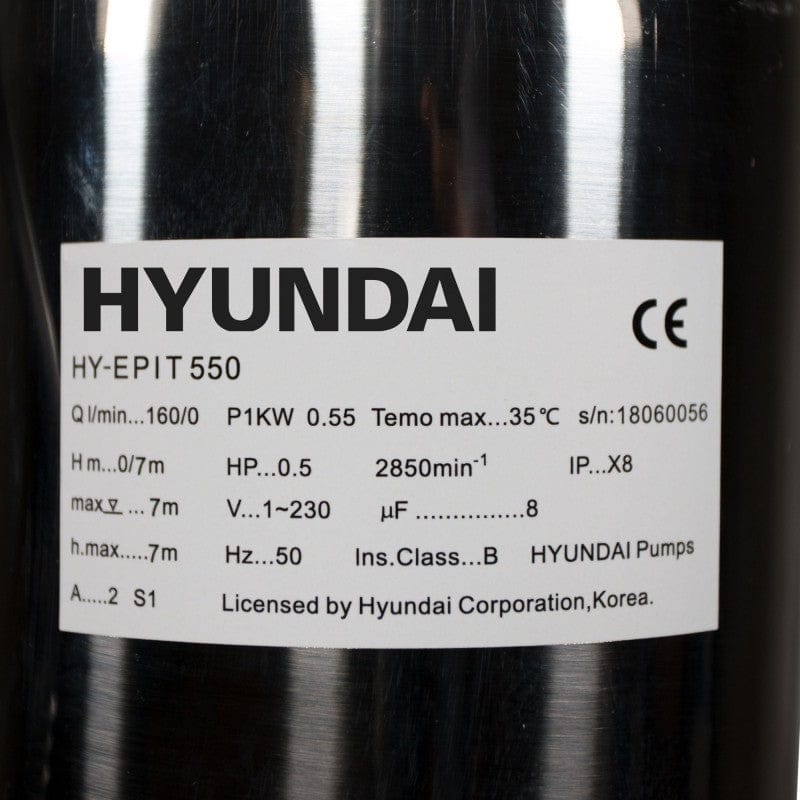 Bomba sumergible aguas sucias  -  HYUNDAI HYUNDAI Bombas de agua