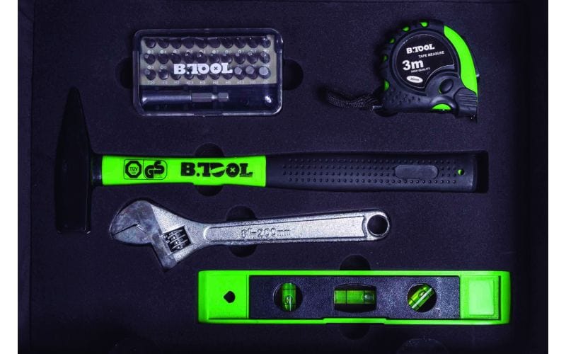 Kit básico de herramientas TB 63  -  B.TOOL B.Tool Caja herramientas