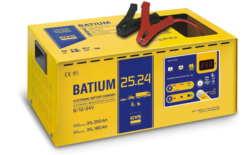 Cargador baterías BATIUM 25/24 - GYS Abratools Cargador de baterías