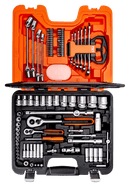 Juego de llaves de vaso de 1/4" y 1/2" 92 piezas Bahco Bahco Carracas y vasos