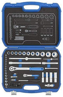 Juego de llaves de vaso (1/4" + 1/2") Gedore