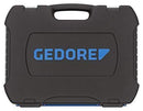 Juego de llaves de vaso (1/4" + 1/2") Gedore