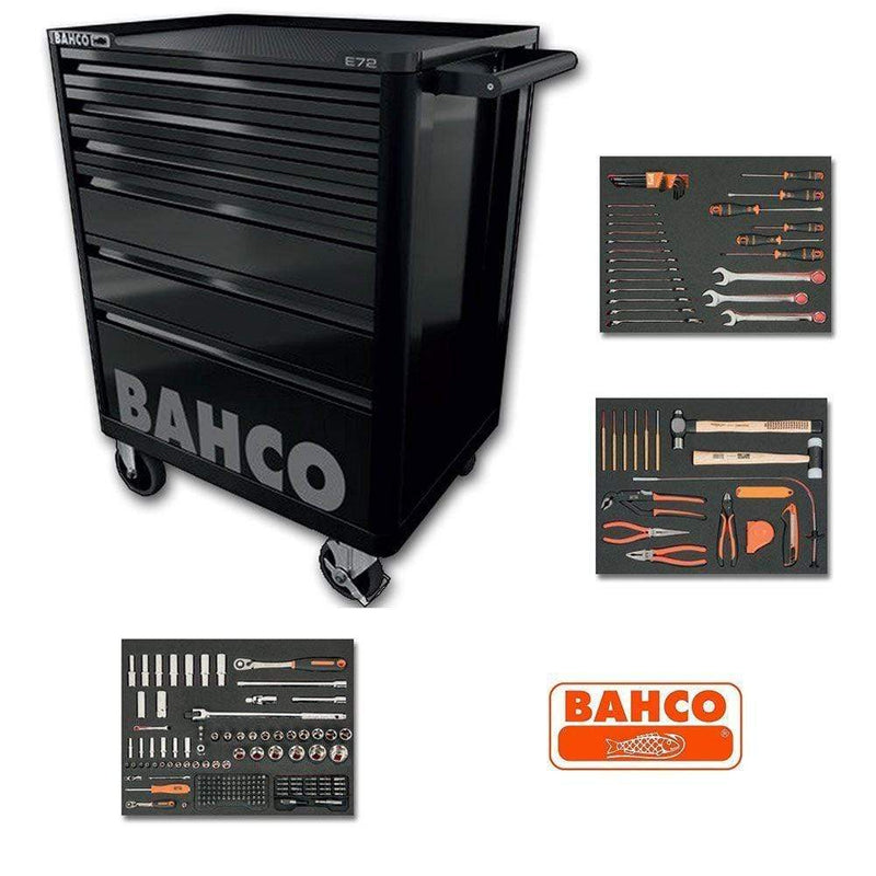 Carro 6 cajones con 206 herramientas - Bahco BAHCO Carro
