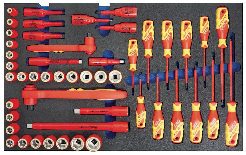 Carro de herramientas con 103 piezas alta tensión - Gedore Gedore carro de herramientas