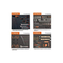 Carro XL equipado con 223 herramientas - BAHCO BAHCO Carro herramientas