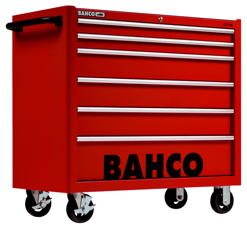 Carro de herramientas XL 6 cajones rojo Bahco BAHCO Carro herramientas 7314150350124