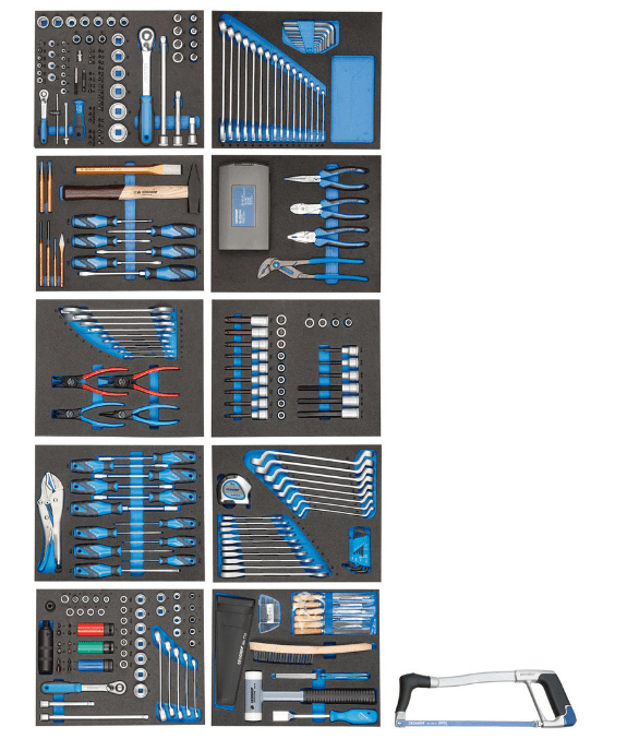Carro porta-herramientas Workster Highline con surtido de 308 piezas Gedore Gedore Carro herramientas