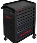 Carro de herramientas 6 cajones negro mate  -  GEDORE RED