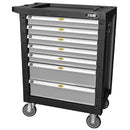 Carro de herramientas 7 cajones Gris con 172 piezas - JBM JBM Carro herramientas