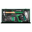 Módulo 9 cajones 186 pzas - TOPTUL Toptul Carro herramientas