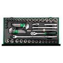 Módulo 9 cajones 186 pzas - TOPTUL Toptul Carro herramientas