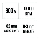 Cepillo eléctrico CR900NM  -  RATIO Ehlis CEPILLO ELÉCTRICO