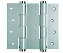 DA Bisagra muelle doble acción 120 mm Plata, estuche de 2 unidades