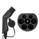Cable de carga coche eléctrico 16 A, TIPO 1 A TIPO 2  -  JBM JBM Estación de carga
