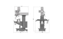 Fresadora MT 50 E (400V) - Optium Optium Fresadora eléctrica