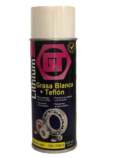 Grasa Blanca con Teflón en Spray 400 ml. GT