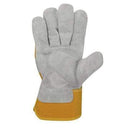Guante de seguridad americano serraje gris Faherma