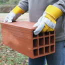 Guante de seguridad americano serraje gris Faherma