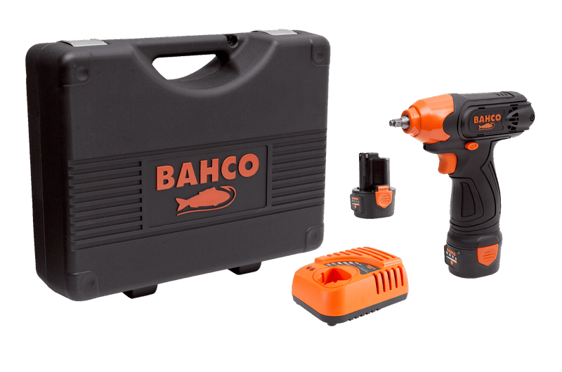 Kit pistola batería 12V 1/4" Bahco