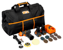 Kit lijadora pulefaros a batería 14,4V Bahco