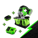 Sierra eléctrica+Batería+Cargador+Bolsa - JBM JBM Herramienta electrica