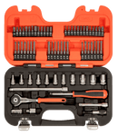 Juego llaves de vaso 1/4" 65 piezas - Bahco BAHCO Juego de vasos