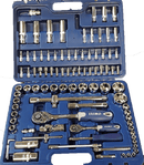 Juegos de vasos 94 piezas 1/4" y 1/2" - Irimo IRIMO Juego de vasos