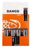 Juego de 8 destornilladores para ranurados y Phillips BahcoFit  - BAHCO BAHCO Juego destornilladores