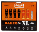 Juego destornilladores ranurados/Phillips/Pozidriv/TORX® BahcoFit - BAHCO BAHCO Juego destornilladores