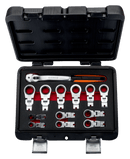 Juego de llaves de estrella ajustables a carraca - BAHCO BAHCO Juego llaves