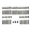 Estuche de puntas 75 Piezas ( RIBE, XZN, TORX HEXAGONAL INV.) - JBM JBM Juego llaves