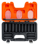 Juego de 14 vasos impacto 1/2" largos - Bahco BAHCO Juego vasos