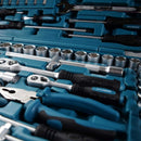 Kit de Herramientas 98 piezas en acero cromo-vanadio 1/2"-1/4" - HYUNDAI HYUNDAI Juegos de herramientas