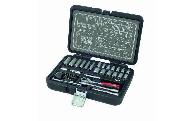 Kit de herramientas llaves de vaso 1/4 BT1442 42 piezas B.Tool B.Tool Kit herramientas