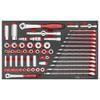 Maleta de servicio SCE1 EVA 83 PIEZAS - Tengtools Tengtools Kit mantenimiento