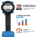 Llave pistola de impacto a batería 20V sin escobillas Galaxia Tech