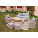 Conjunto de jardín Modelo Madagascar  -  Ehlis Ehlis Mobiliario jardín